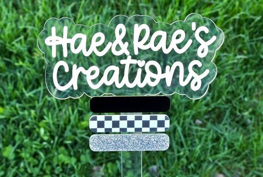 Reg.Checkered Hairclips